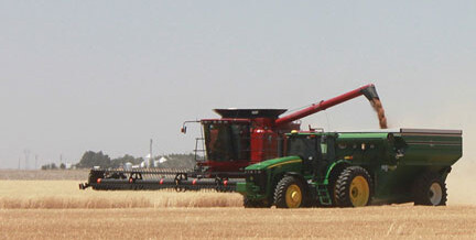 Wheat harvest in southern Kansas gets under way